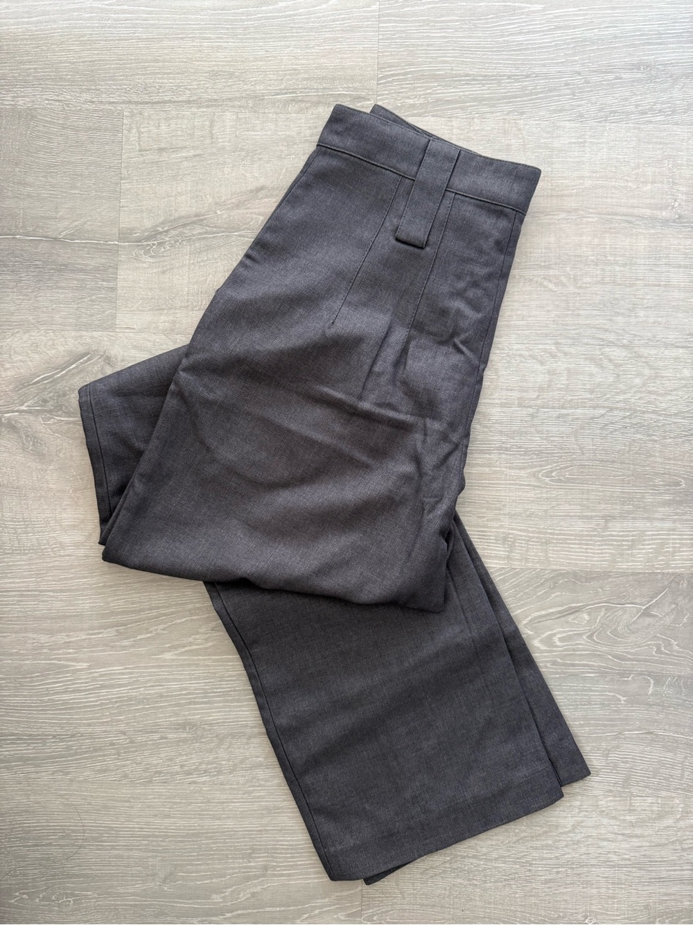 Women's High-Rise Straight Leg Dress Pants - Charcoal